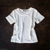 Alkena Organic Silk Jersey Short Sleeve Kids Shirt - Natural White Kids Wool