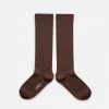 Collegien Babies & Kids Cotton Knee Socks - Chocolate