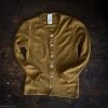 SISKIN By Engel Kids Wool Exclusive Organic Merino Wool & Silk Kids Cardigan - Deep Ochre