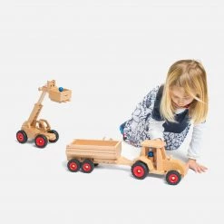 Fagus Toys Wooden Classic Tractor
