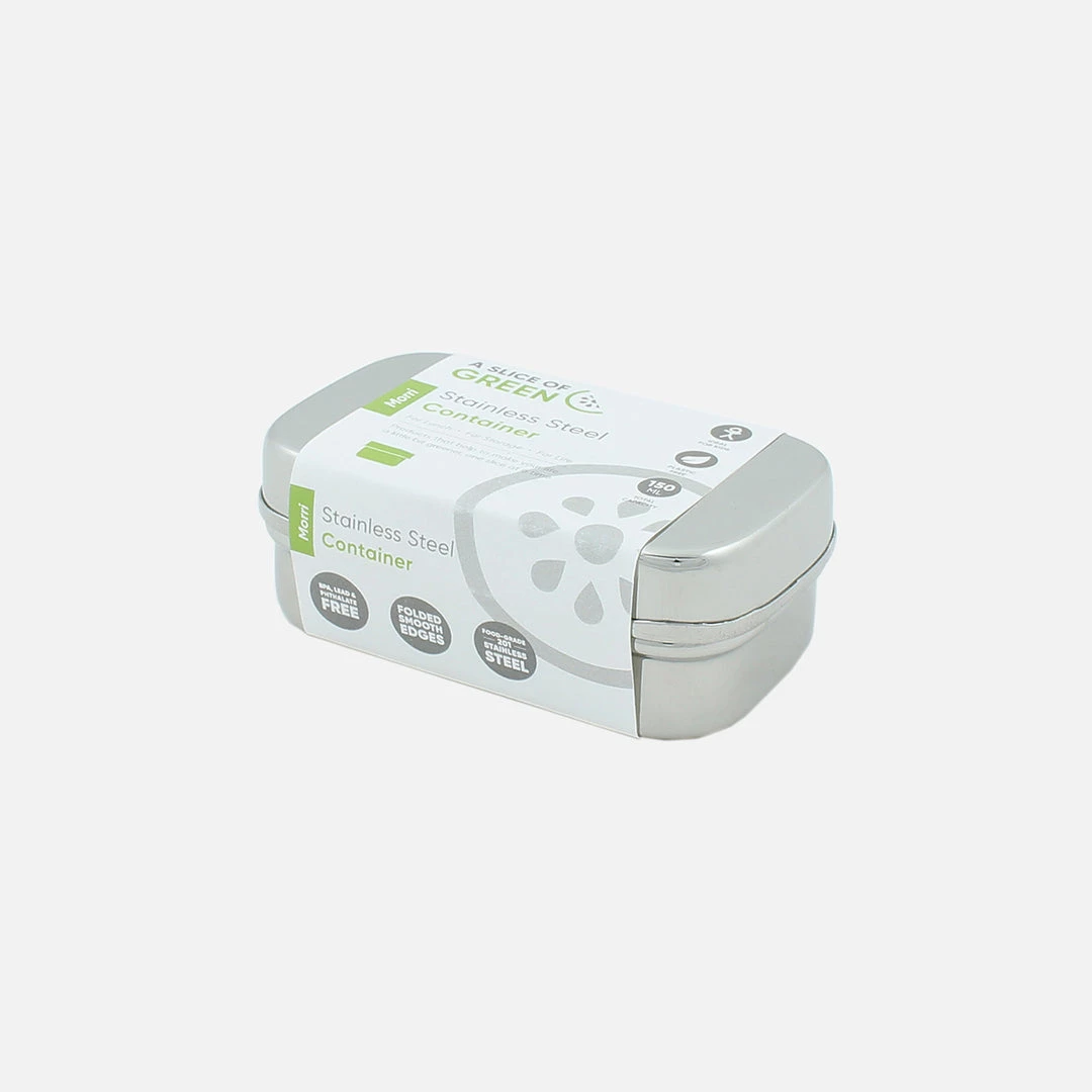 A Slice Of Green Home & Baby Care Stainless Steel Morri Mini Rectangle Snack Box 5 A Slice Of Green Home & Baby Care Stainless Steel Morri Mini Rectangle Snack Box