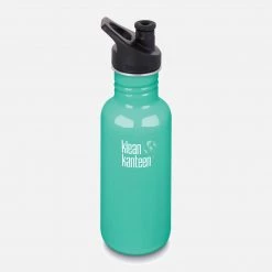Klean Kanteen Stainless Steel Classic Water Bottle - 532ml - Sea Crest SALE