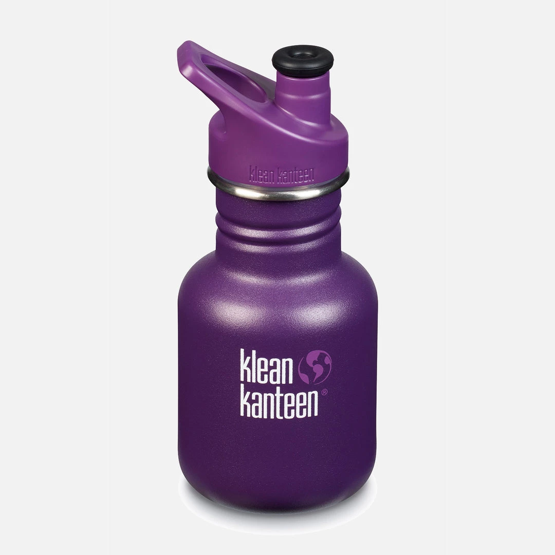 Klean Kanteen Kid Kanteen Sport Water Bottle - 355ml - Grape Jelly SALE 4 Klean Kanteen Kid Kanteen Sport Water Bottle - 355ml - Grape Jelly SALE