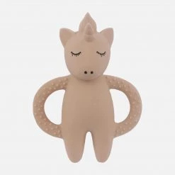 Konges Sløjd Teeth Soother Unicorn - Rose Toys