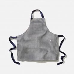 Monty & Co Toys Cotton Maker Apron - Indigo Stripe