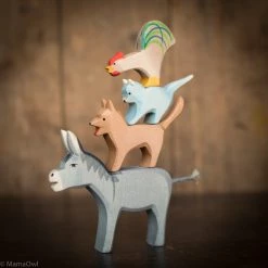 Ostheimer Toys Handcrafted Blue Bremer Cat