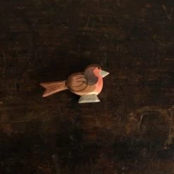 Ostheimer Toys Handcrafted Redbreast Robin