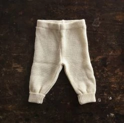 Reiff Organic Merino Wool Baby Pants - Natural