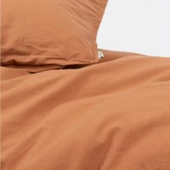 Studio Feder Home & Baby Care Organic Cotton Duvet & Pillow Cover - Caramel - Single 9 Studio Feder Home & Baby Care Organic Cotton Duvet & Pillow Cover - Caramel - Single
