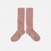 Collegien Cotton & Linen Babies & Kids Cotton Knee Socks - Rosewood 2 Collegien Cotton & Linen Babies & Kids Cotton Knee Socks - Rosewood