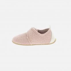 Living Kitzbühel Wool Slipper Shoe With Leather Heel - Woodrose Shoes