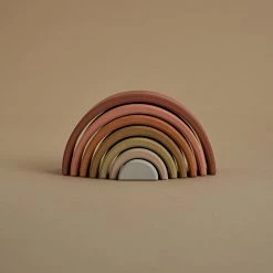 Raduga Grëz Handmade Wooden Arch Stacker - Earth