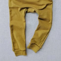 Mabo Cotton & Linen Organic Cotton Leggings - Chartreuse