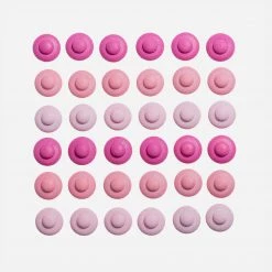 Grapat Wooden Flowers Mandala - 36 Pieces Toys