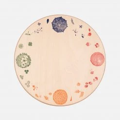 Grapat Toys Wooden Round Platform With 4 Seasonal Elements
