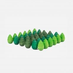 Grapat Wooden Trees Mandala - 36 Pieces Toys