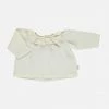 Poudre Organic Organic Cotton Charme Blouse - Almond Milk