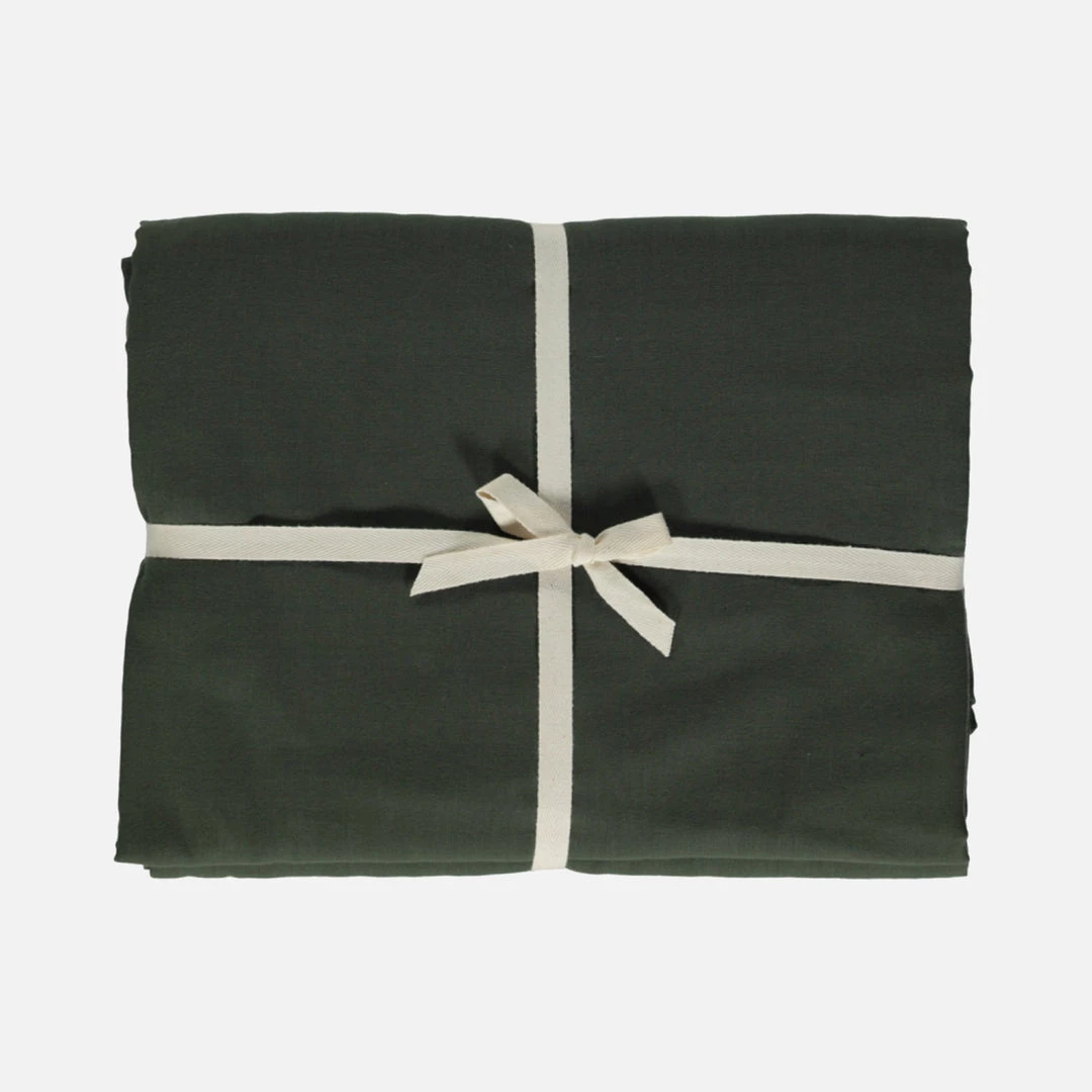 Poudre Organic Home & Baby Care Organic Cotton Blé Duvet Cover - Forest Green - Various Sizes 4 Poudre Organic Home & Baby Care Organic Cotton Blé Duvet Cover - Forest Green - Various Sizes