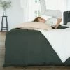 Poudre Organic Home & Baby Care Organic Cotton Blé Duvet Cover - Forest Green - Various Sizes 2 Poudre Organic Home & Baby Care Organic Cotton Blé Duvet Cover - Forest Green - Various Sizes