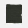 Poudre Organic Organic Cotton Pavot Muslin/Small Scarf - Forest Green