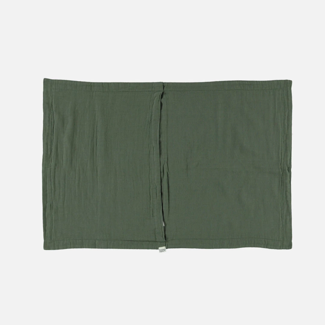 Poudre Organic Organic Cotton Tamaris Pillow Case - Forest Green - Various Sizes Home & Baby Care 5 Poudre Organic Organic Cotton Tamaris Pillow Case - Forest Green - Various Sizes Home & Baby Care