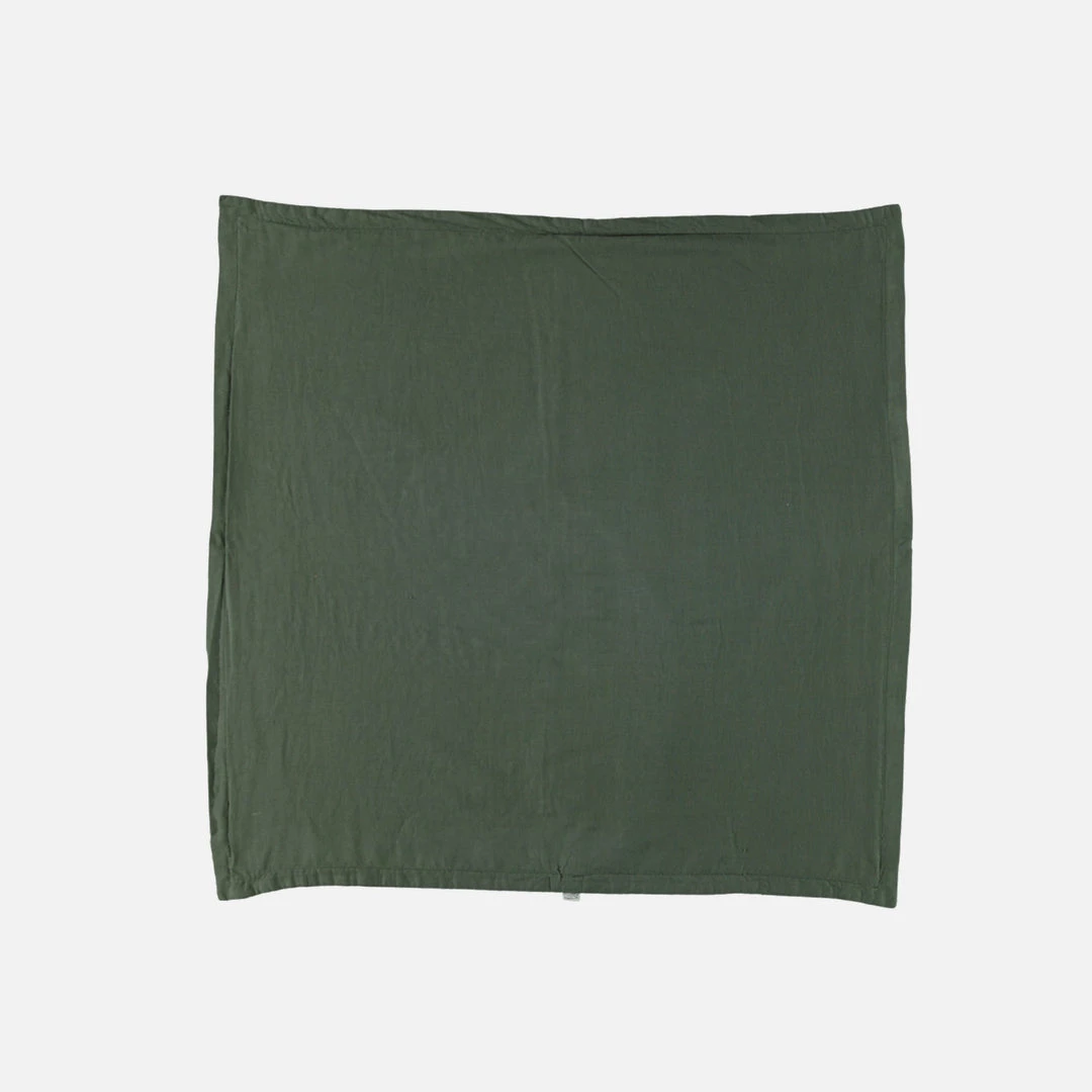 Poudre Organic Organic Cotton Tamaris Pillow Case - Forest Green - Various Sizes Home & Baby Care 7 Poudre Organic Organic Cotton Tamaris Pillow Case - Forest Green - Various Sizes Home & Baby Care