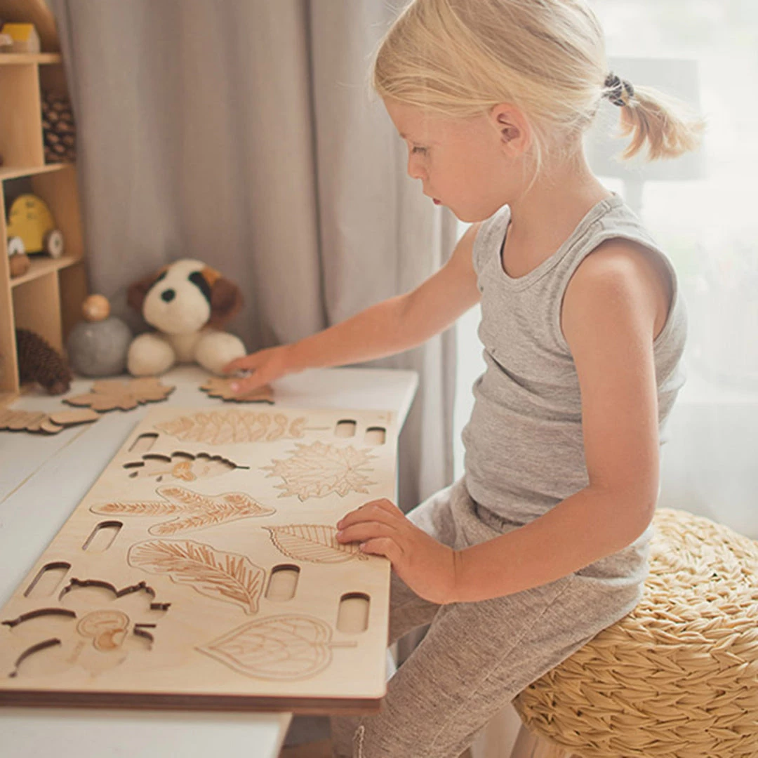 Puzzles Wooden Puzzle - What Have Fallen From The Tree Toys 3 Puzzles Wooden Puzzle - What Have Fallen From The Tree Toys