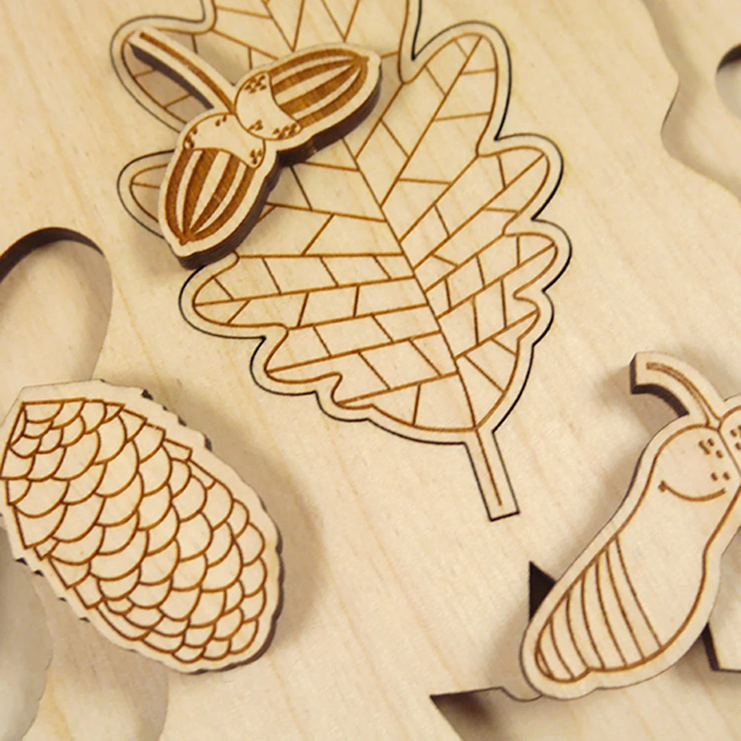 Puzzles Wooden Puzzle - What Have Fallen From The Tree Toys 11 Puzzles Wooden Puzzle - What Have Fallen From The Tree Toys