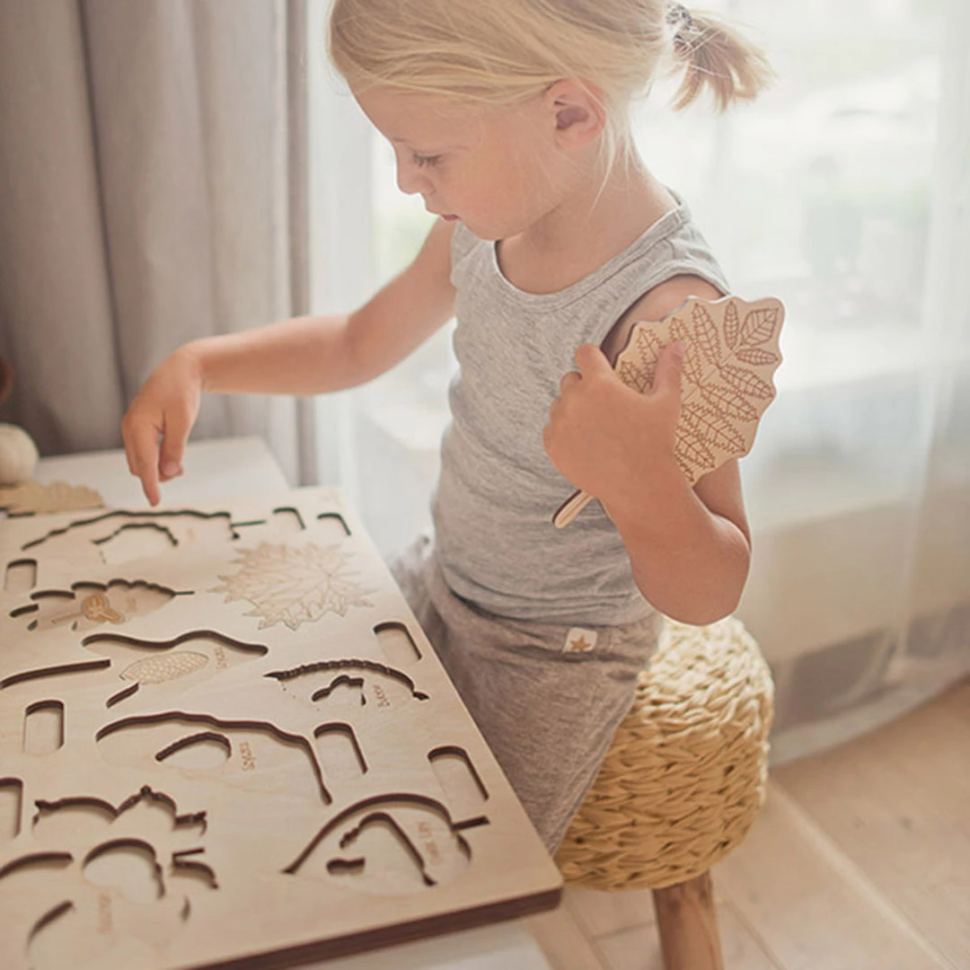 Puzzles Wooden Puzzle - What Have Fallen From The Tree Toys 6 Puzzles Wooden Puzzle - What Have Fallen From The Tree Toys