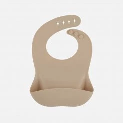 Bonét Et Bonét Home & Baby Care Soft Silicone Bib - Macademia