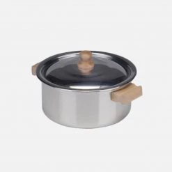 Gluckskafer Toys Child's Low Cooking Pot With Lid - Aluminium