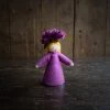 Fairies Toys Handmade Small Wool Fairy - Michaelmas Daisy Girl - White 2 Fairies Toys Handmade Small Wool Fairy - Michaelmas Daisy Girl - White