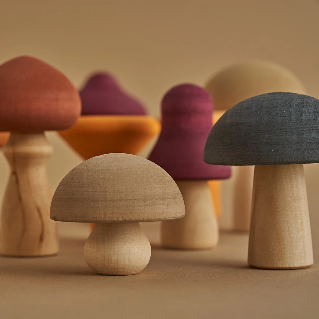 Raduga Grëz Handmade Wooden Mushrooms Toys 9 Raduga Grëz Handmade Wooden Mushrooms Toys