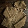 Huttelihut Wool Felt Hooded Jacket - Mole Baby Wool 1 Huttelihut Wool Felt Hooded Jacket - Mole Baby Wool