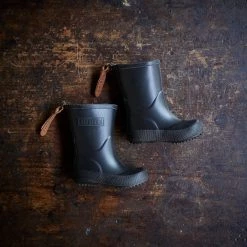 Bisgaard Shoes Natural Rubber Boots - Black