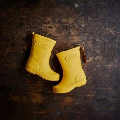 Bisgaard Natural Rubber Boots - Yellow Shoes