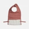 Fabelab Home & Baby Care Organic Cotton Muslin/Terry Feeding Bib - Clay 1 Fabelab Home & Baby Care Organic Cotton Muslin/Terry Feeding Bib - Clay