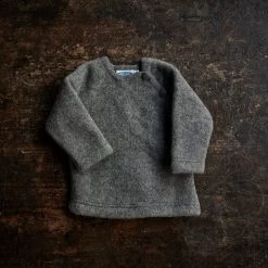 Reiff Tops & Sweaters Organic Merino Wool Fleece Jumper - Slate