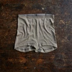 Engel Women's Organic Merino Wool & Silk Boxer Shorts - Walnut