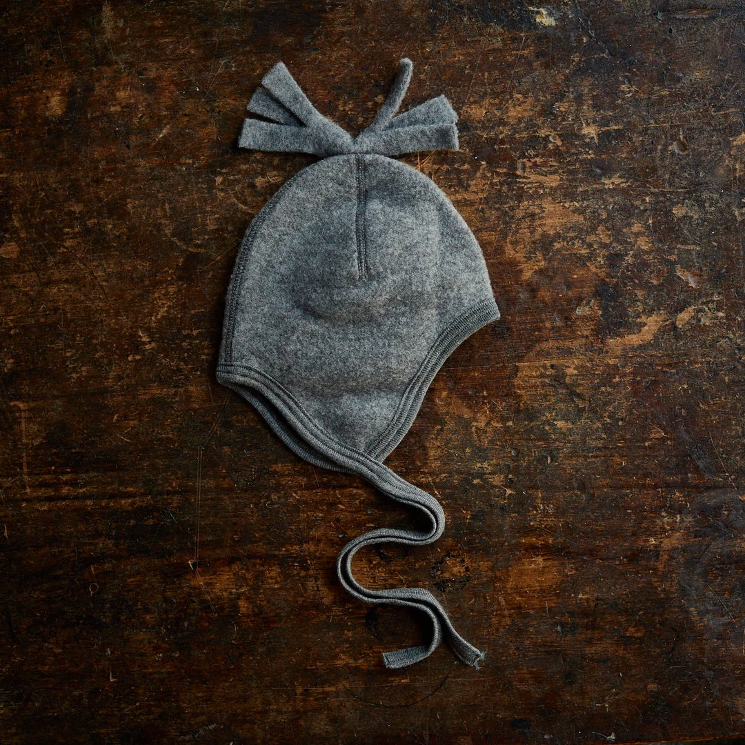 SISKIN By Engel Baby Wool Exclusive 100% Organic Merino Wool Fleece Hat - Slate 4 SISKIN By Engel Baby Wool Exclusive 100% Organic Merino Wool Fleece Hat - Slate