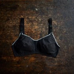 Engel Adults Women's Cotton Maternity Bra - Black