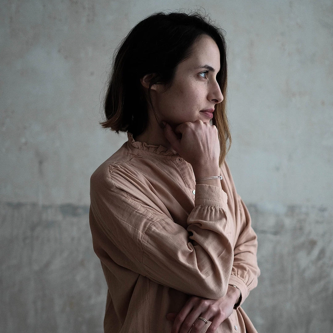 Poudre Organic Adults Women's Organic Cotton Amande Blouse - Maple Sugar 3 Poudre Organic Adults Women's Organic Cotton Amande Blouse - Maple Sugar