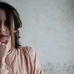 Poudre Organic Adults Women's Organic Cotton Amande Blouse - Maple Sugar 7 Poudre Organic Adults Women's Organic Cotton Amande Blouse - Maple Sugar