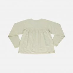 Poudre Organic Organic Cotton Romarin LS Blouse - Almond Milk SALE