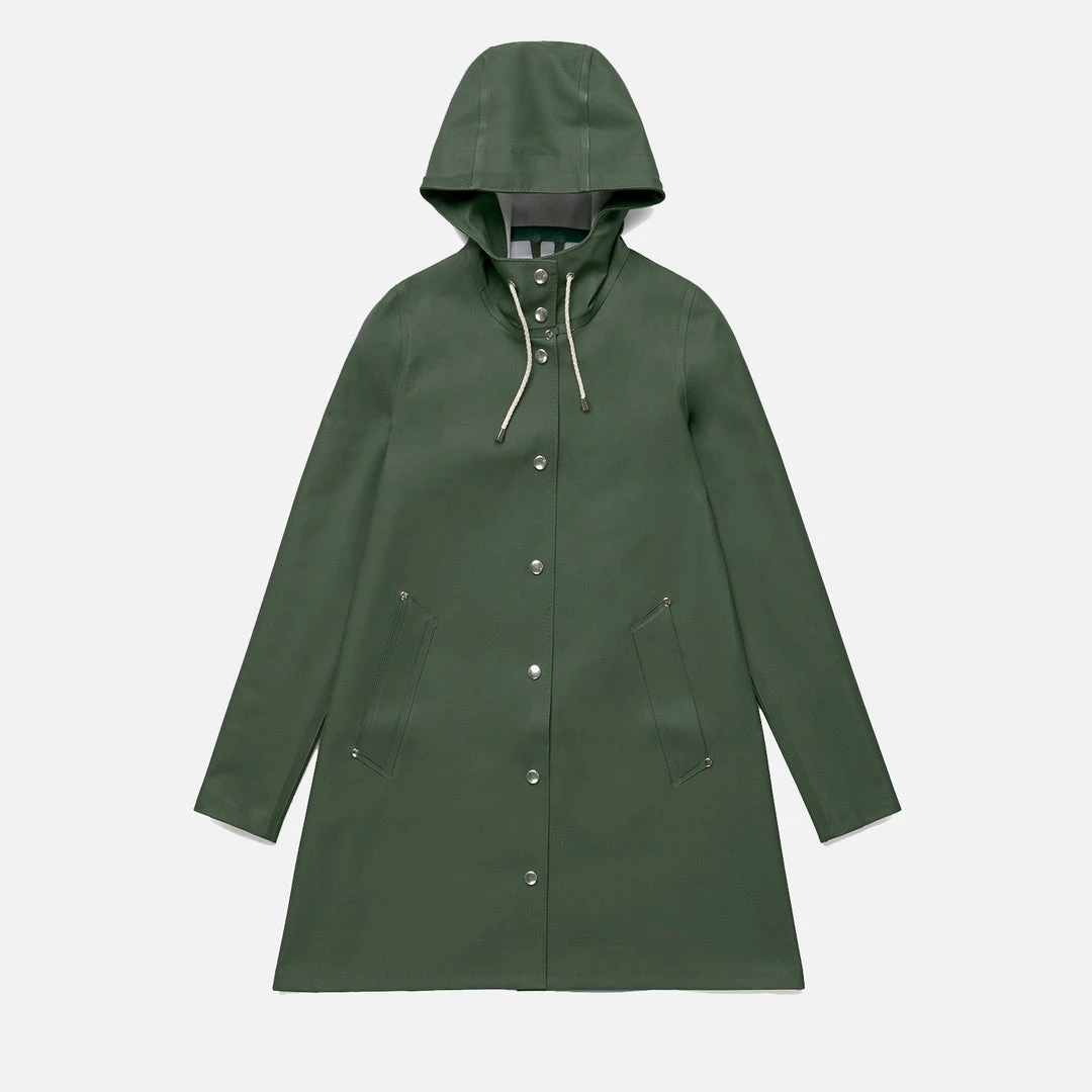 Stutterheim Women's Classic Mosebacke Raincoat - Green