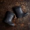Bisgaard Natural Rubber Boots - Wool Lined - Black Shoes 1 Bisgaard Natural Rubber Boots - Wool Lined - Black Shoes