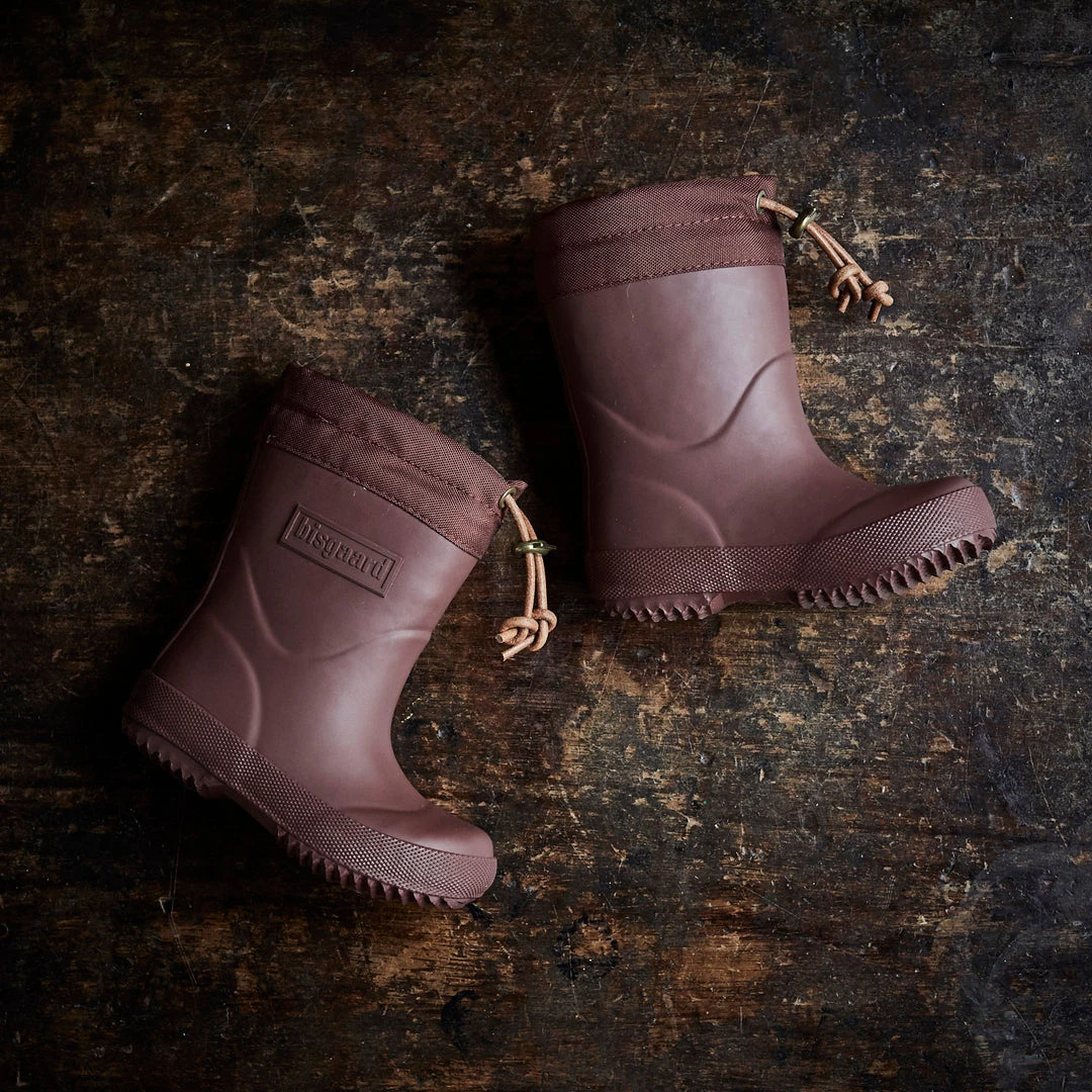 Bisgaard Natural Rubber Boots - Wool Lined - Bordeaux Shoes 3 Bisgaard Natural Rubber Boots - Wool Lined - Bordeaux Shoes
