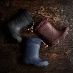 Bisgaard Natural Rubber Boots - Wool Lined - Bordeaux Shoes 9 Bisgaard Natural Rubber Boots - Wool Lined - Bordeaux Shoes