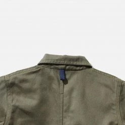 Monty & Co Cotton & Linen Cotton Engineer Boilersuit - Olive