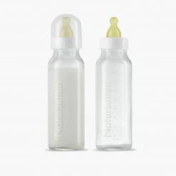 Natursutten Glass And Natural Rubber Baby Bottle 240ml - 2 Pack 7 Natursutten Glass And Natural Rubber Baby Bottle 240ml - 2 Pack